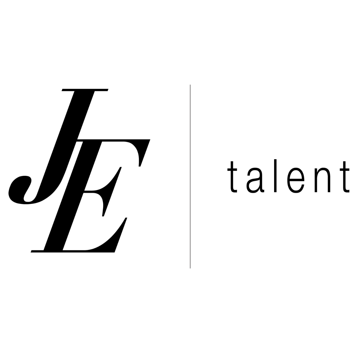 JE Talent logo